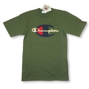 Champion Men's Heritage Logo Tee Shirt